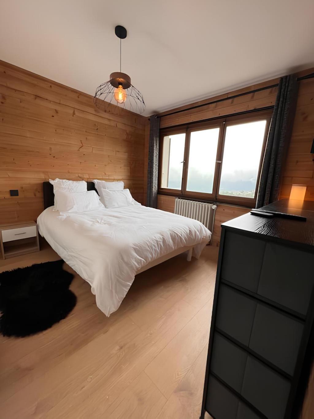 Vue Mont Blanc, Ski Et Village Combloux Zewnętrze zdjęcie
