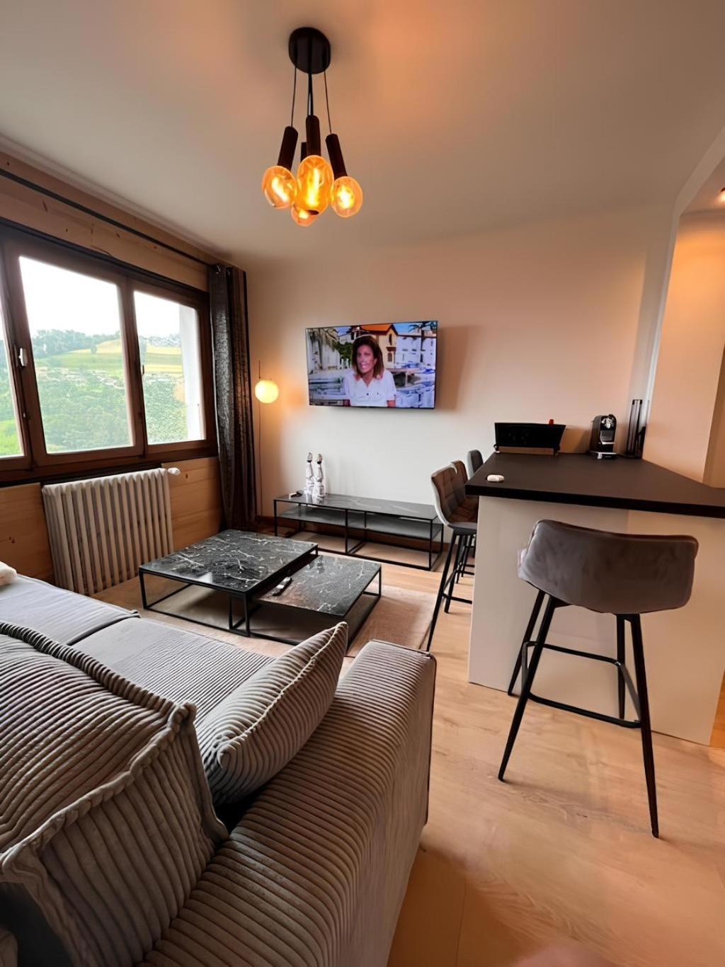 Vue Mont Blanc, Ski Et Village Combloux Zewnętrze zdjęcie